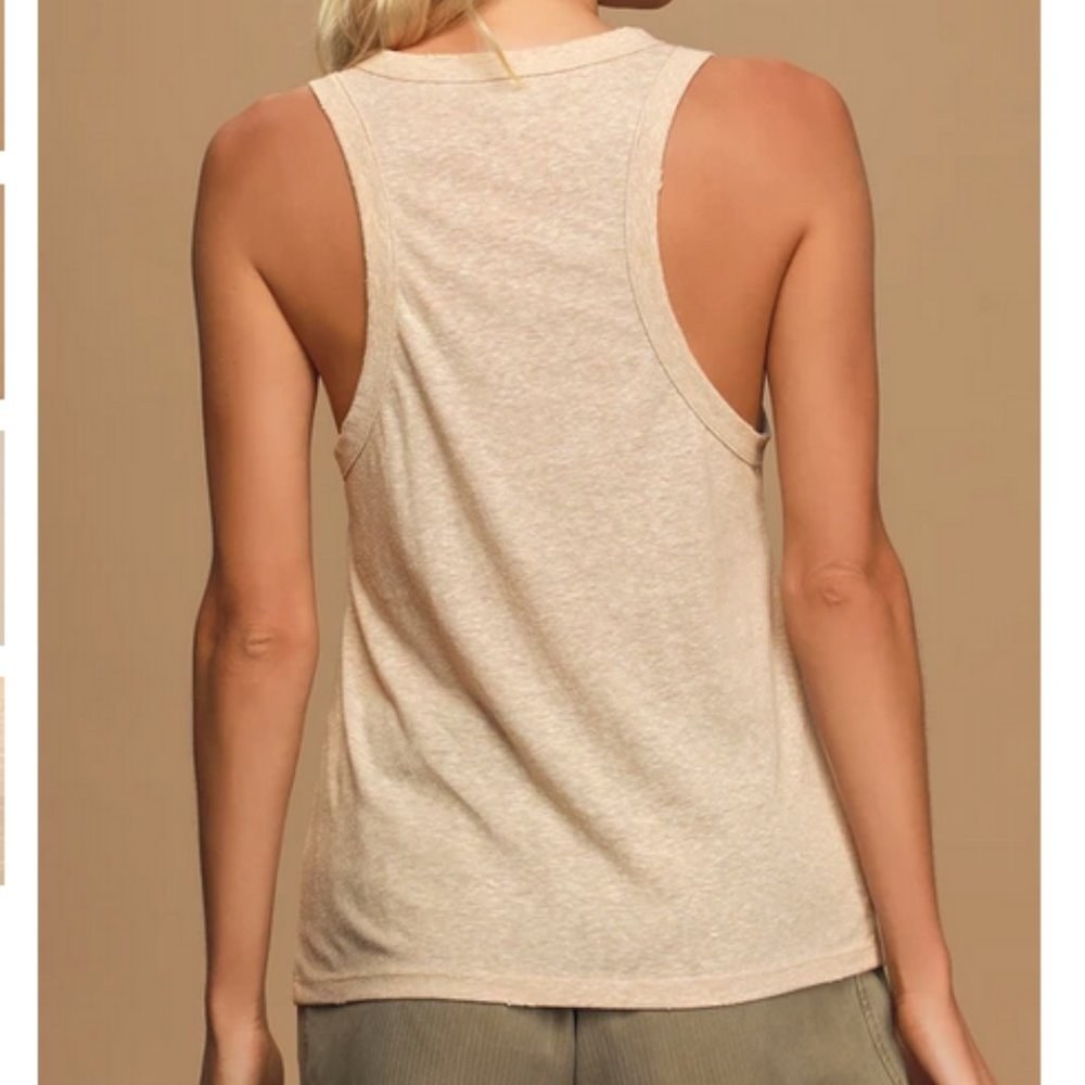 Triblend Heather Racerback Tank - Picture 4 of 5